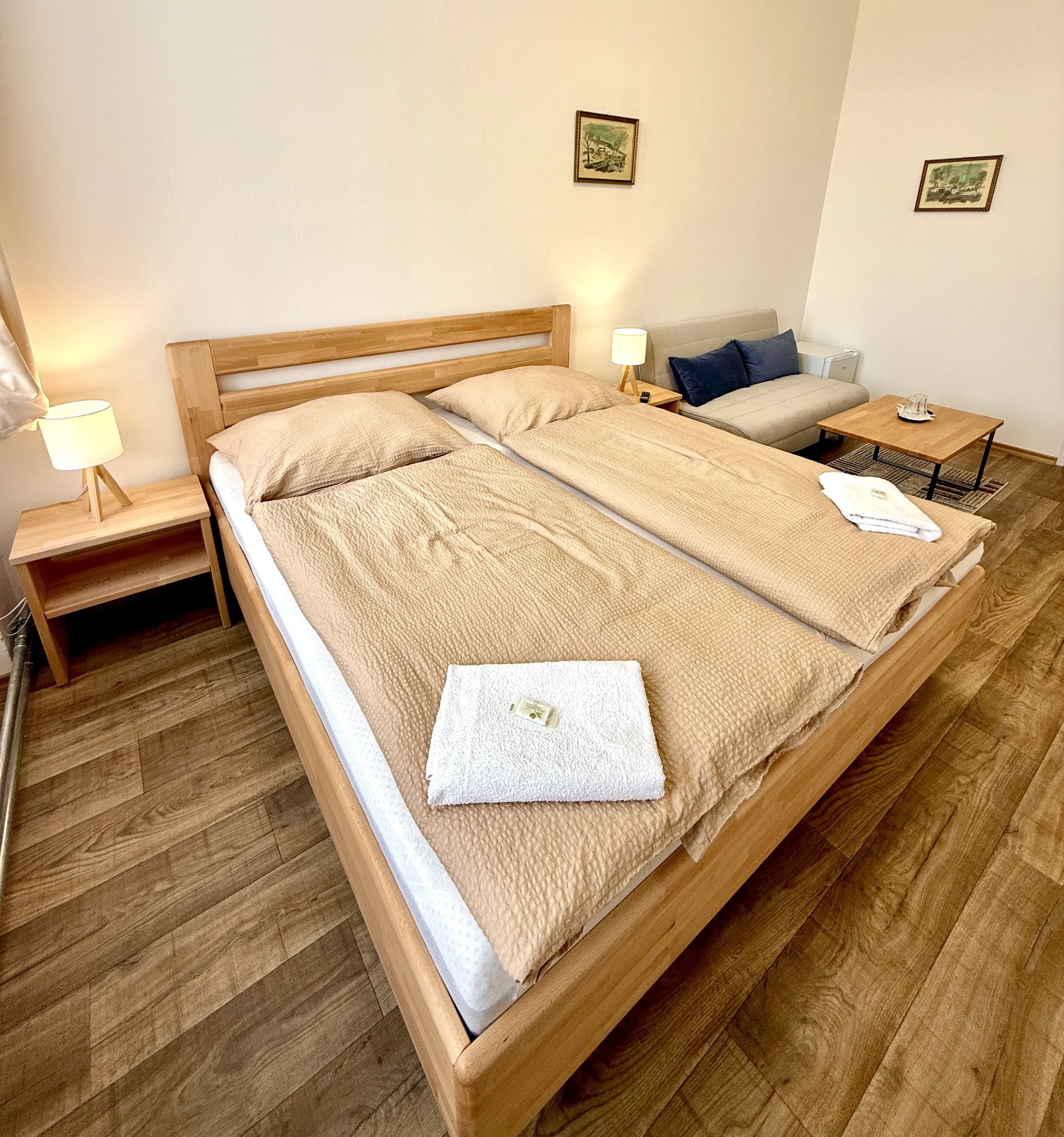 Pohodlné ubytování